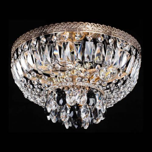 Люстра Милан Астра №3 черная в Химках Гусь Хрустальный