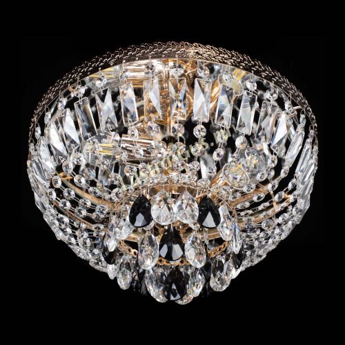 Люстра Милан Астра №3 черная в Химках Гусь Хрустальный