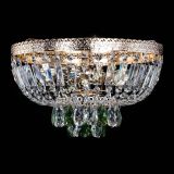 Люстра Милан Астра №3 зеленая в Химках