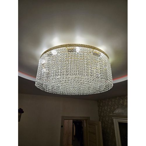 Люстра Милан капель №10 в Химках Гусь Хрустальный