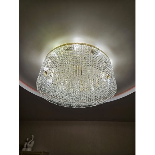 Люстра Милан капель №10 в Химках Гусь Хрустальный