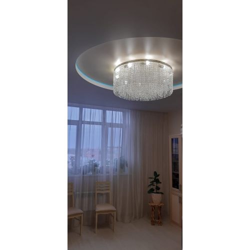 Люстра Милан капель №10 в Химках Гусь Хрустальный