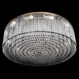 Люстра Милан капель №12 черная в Химках