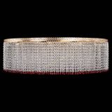 Люстра Милан капель №12 красная в Химках