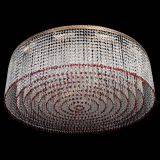 Люстра Милан капель №12 красная в Химках