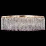 Люстра Милан капель №12 розовая в Химках