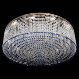 Люстра Милан капель №12 синяя в Химках Люстра Милан капель №12 синяя в Химках