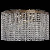 Люстра Милан капель оптикон под бронзу с зеркалом в Химках