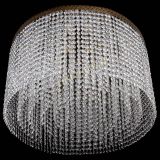 Люстра Милан капель оптикон под бронзу с зеркалом в Химках