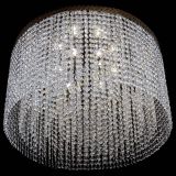 Люстра Милан капель оптикон под бронзу с зеркалом в Химках