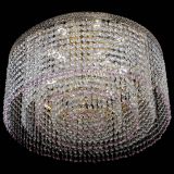 Люстра Милан капель оптикон Розовая в Химках