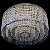 Люстра Милан капель оптикон Синяя в Химках Люстра Милан капель оптикон Синяя в Химках