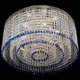 Люстра Милан капель оптикон Синяя в Химках Люстра Милан капель оптикон Синяя в Химках