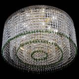 Люстра Милан капель оптикон Зеленая в Химках Люстра Милан капель оптикон Зеленая в Химках