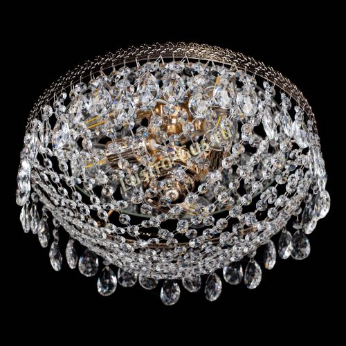 Люстра Милан Сетка с журавликами в Химках Гусь Хрустальный