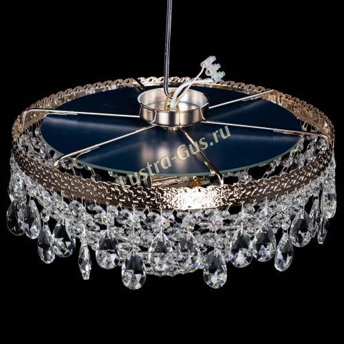 Люстра Милан Сетка с журавликами в Химках Гусь Хрустальный