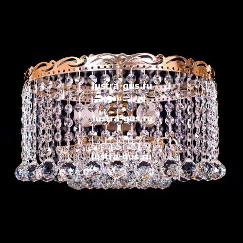 Люстра Анжелика 3 лампы + низ 2 в Химках Гусь Хрустальный