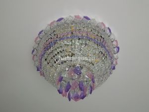 Люстра Катерина дубик цветная в Химках отзыв и фото покупателя