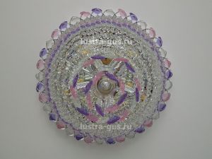 Люстра Катерина дубик цветная в Химках отзыв и фото покупателя