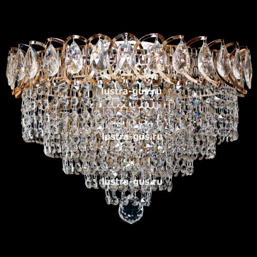 Люстра Катерина пирамида обтикон в Химках Гусь Хрустальный