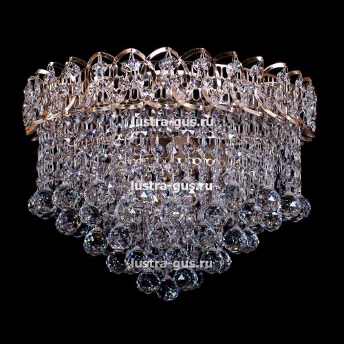 Люстра Катерина пирамида Шар 2 в Химках Гусь Хрустальный