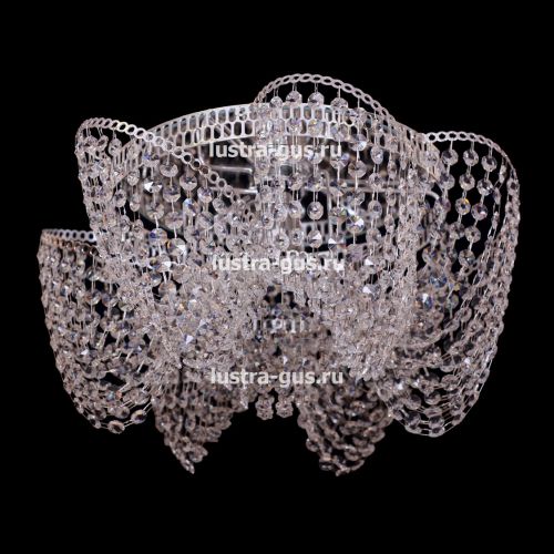 Люстра Космос Соло, цвет фурнитуры: серебро, Люстры Гусь Хрустальный