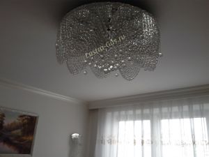 Люстра Виктория шар большая в Химках отзыв и фото покупателя