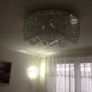 Люстра Виктория шар большая в Химках отзыв и фото покупателя