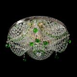 Люстра Виктория зеленая в Химках