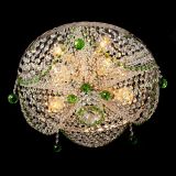 Люстра Виктория зеленая в Химках