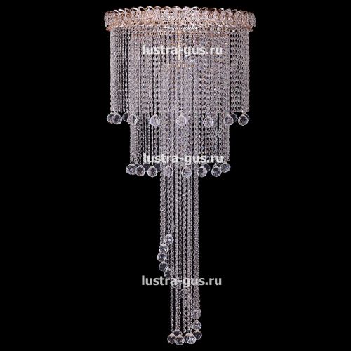 Люстра Водопад длинный в Химках Гусь Хрустальный
