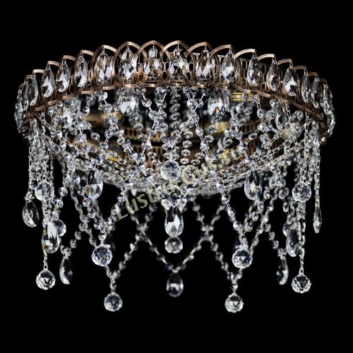 Люстра Паутинка под бронзу в Химках Гусь Хрустальный