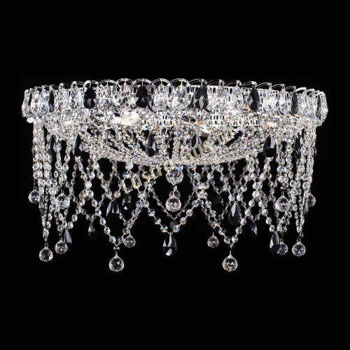 Люстра Паутинка черная в Химках Гусь Хрустальный