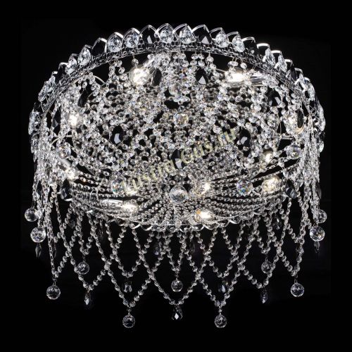 Люстра Паутинка черная в Химках Гусь Хрустальный