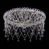 Люстра Паутинка фиолетовая в Химках