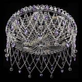 Люстра Паутинка фиолетовая в Химках