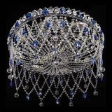 Люстра Паутинка синяя в Химках Люстра Паутинка синяя в Химках