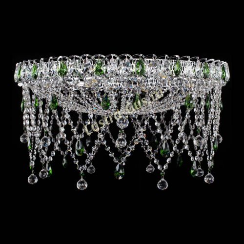 Люстра Паутинка зеленая в Химках Люстра Паутинка зеленая в Химках