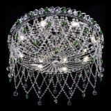 Люстра Паутинка зеленая в Химках Люстра Паутинка зеленая в Химках