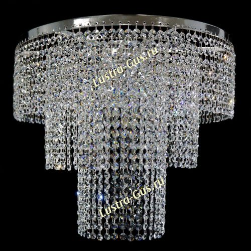 Люстра Элегия капель №1 в Химках Гусь Хрустальный