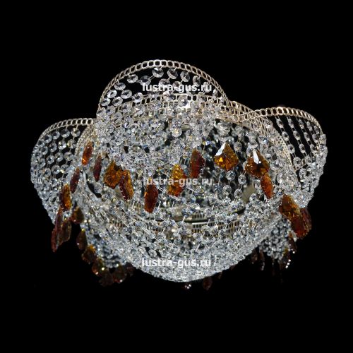 Люстра Вектор Подсолнух цветная в Химках Гусь Хрустальный