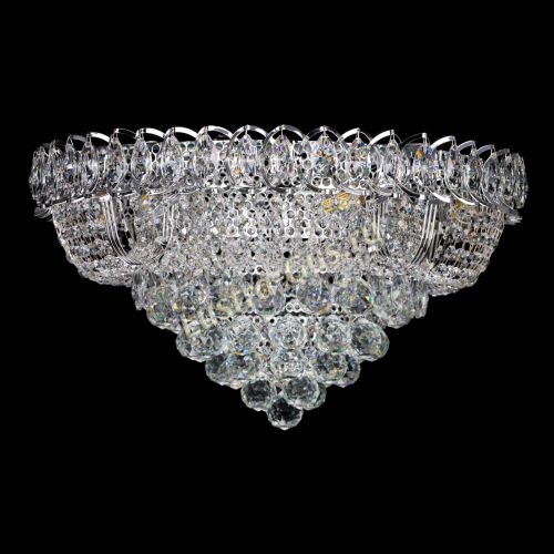 Люстра Пирамида Классика 500 мм шар 40 в Химках Гусь Хрустальный