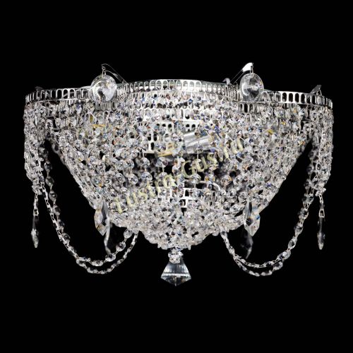 Люстра Ромашка Аннушка конус в Химках Гусь Хрустальный