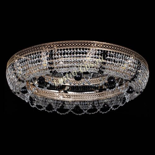 Люстра Снежинка Венеция №10 черная в Химках Гусь Хрустальный