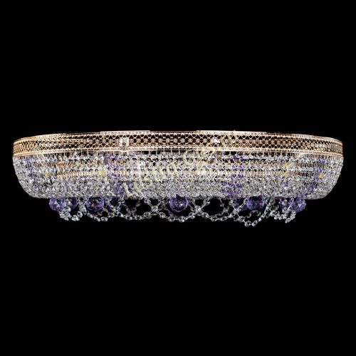 Люстра Снежинка Венеция №10 фиолетовая в Химках Люстра Снежинка Венеция №10 фиолетовая в Химках