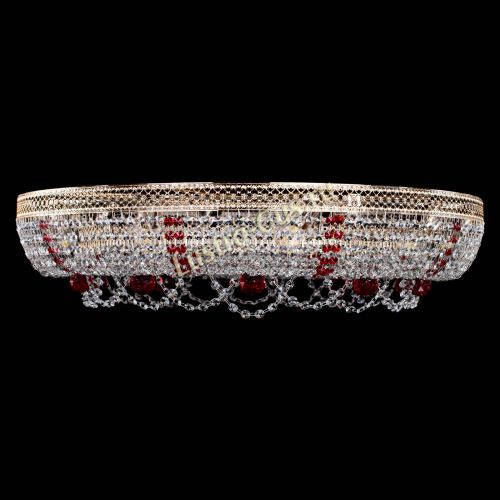 Люстра Снежинка Венеция №10 красная в Химках Гусь Хрустальный