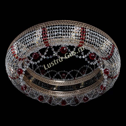 Люстра Снежинка Венеция №10 красная в Химках Гусь Хрустальный