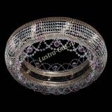 Люстра Снежинка Венеция №10 розовая в Химках