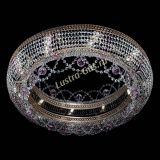 Люстра Снежинка Венеция №10 розовая в Химках