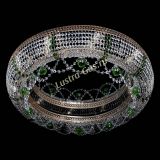 Люстра Снежинка Венеция №10 зеленая в Химках